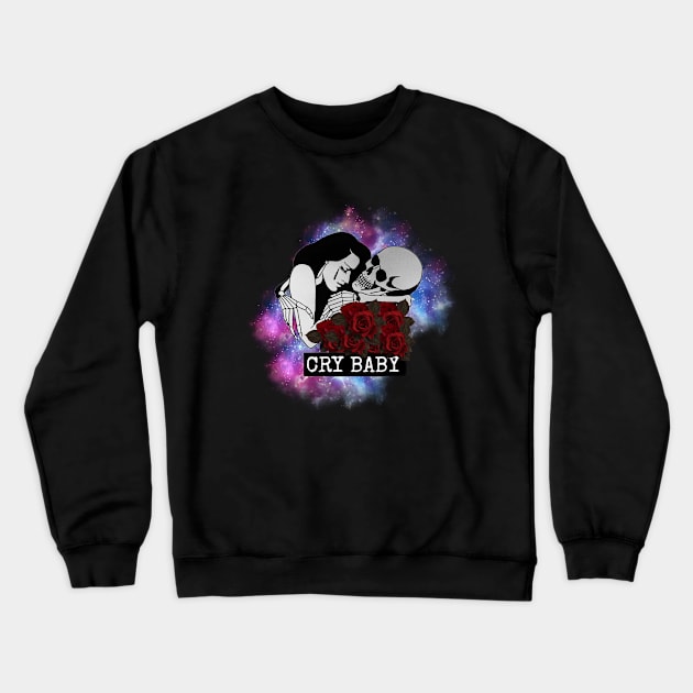 Cry Baby Crewneck Sweatshirt by Arwa